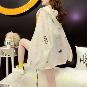
Sun protection clothing for women 2026 new summer thin outer wear breathable ice silk fashion loose sun protection clothing cardigan jacket