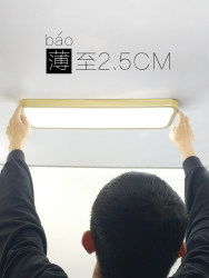 Ultra-Thin Strip Ceiling Light, Aisle Light, Corridor Light, Entrance Hall Light, Cloakroom Light, Balcony Light, Simple Led Rectangular Light Fixture