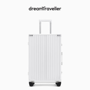 Dream traveler aluminum frame tie box universal wheel high -value luggage female durable password suitcase male 20 24 inches