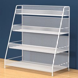 Snack Storage Rack, Tabletop Multi-Layer Storage Rack for Drinks and Fruits, Supermarket Shelf, Checkout Counter Display Rack