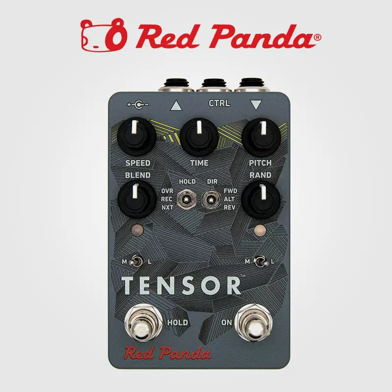 RED PANDA TENSOR 时间拉伸 LOOPER 模拟磁带延迟 单块 效果器-Taobao