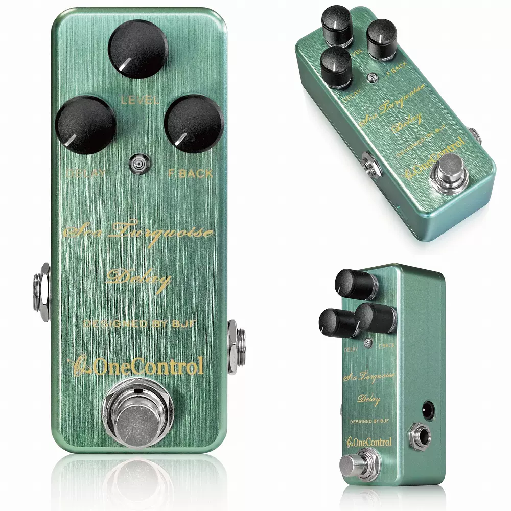 日本One Control Sea Turquoise Delay 延迟单块效果器-Taobao