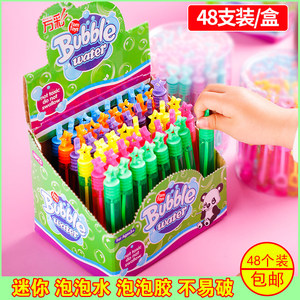 48 Bubble Bubble Sticks Tims Mini Mini Mini Bubble Platform Bubble Machine blow bubble water children's toys