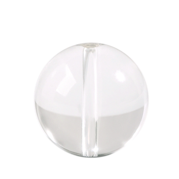 Natural pure white crystal scattered beads