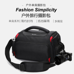 
Suitable for Sony professional single-shoulder camera bag SLR micro single photography bag a7m2a7r2a7m3a6400a6000