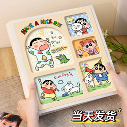Crayon Shin-Chan Photo Album Family Children's Memory Album 6-Inch 345 5inch Photos Laminated Can Be Stored in a Photo Collection Storage Manual