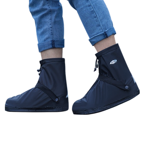 Rain -shoe cover men's shoe cover wears waterproof, anti -slip, thick wear -resistant raindrops, rain -proof female rainy sky water shoes feet rain boots