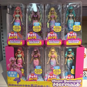 
Zuru Electric Swimming Mermaid Pet Pet Fantasy Mermaid Girl Bath Pool Playing Toy in the Water