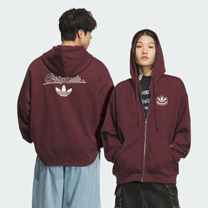 Off-code sale Adidas Adidas genuine men's and women's casual sports hooded jacket KG8509