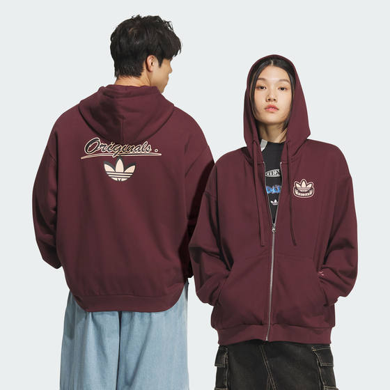 Off-code sale Adidas Adidas genuine men's and women's casual sports hooded jacket KG8509