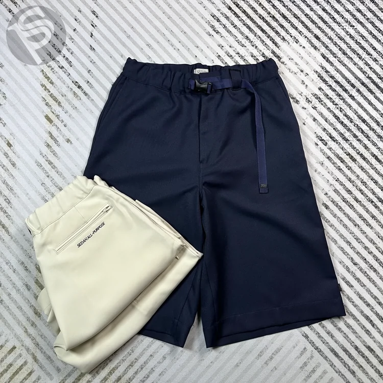 现货SEDAN ALL-PURPOSE 23SS TECH BAGGY SHORTS腰带速干短裤-Taobao