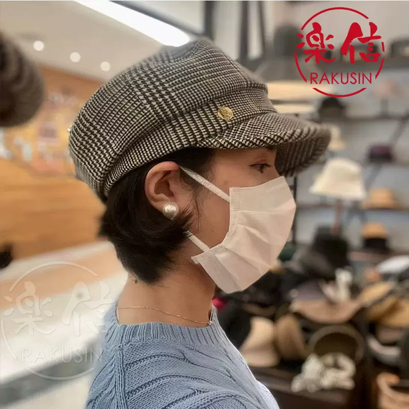 TAM02535日本代购CA4LA海军帽防紫外线休闲时尚男女帽-Taobao