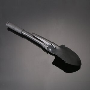 
Military shovel shovel manganese steel outdoor multi-functional camping folding outdoor adventure shovel folding shovel