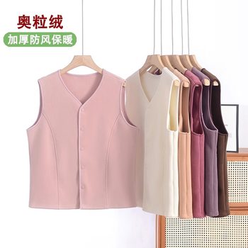 velvet thickened thermal jacket in autumn and winter
