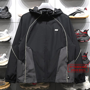 
Li Ning BADFIVE men's draped sports windbreaker 2026 spring new coat AFDW033