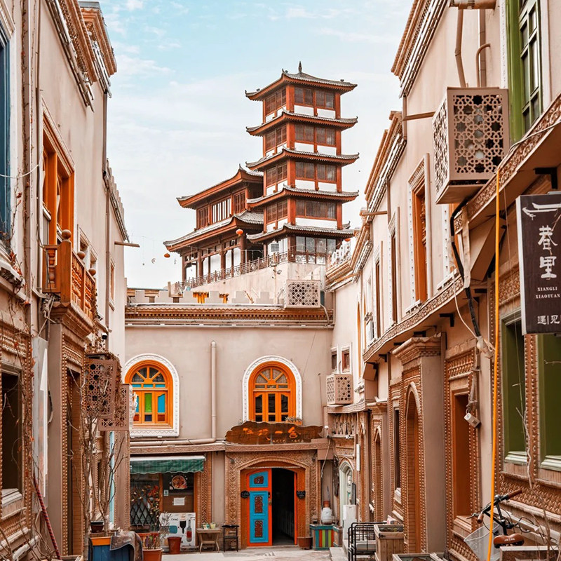 【机票+酒店】新疆旅游喀什5天4晚南疆自由行古城塔县盘龙古道