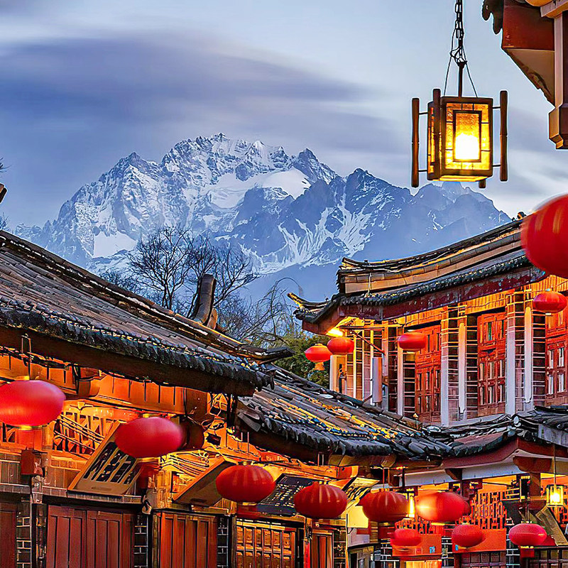 五星希尔顿 包含机票 云南旅游昆明丽江大理玉龙雪山6天5晚跟团游