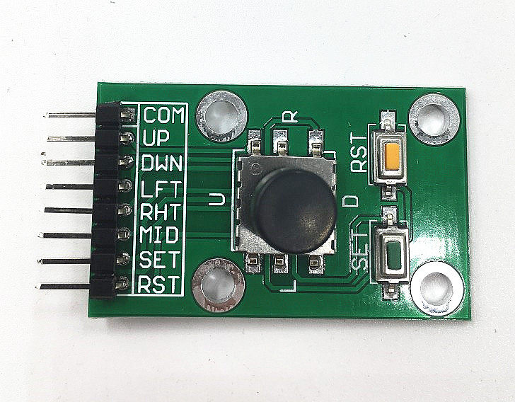 Módulo de Tecla de Navegação de 5 Vias - Interruptor Rocker 5D para ...