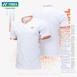 2025 YONEX Yonex Badminton Wear Tennis Wear Speed ​​Running Dry Sweat Absorbent Training Sports Short Sleeve T-Shirt