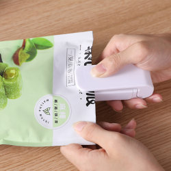Mini Portable Hand-Pressed Sealing Machine for Plastic Bags, Small Household Snack Sealer, Plastic Sealing Tool