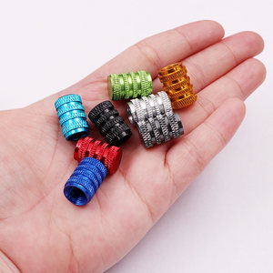 Aluminum alloy car tire valve mouth hat Personal universal valve core real vacuum tire pressure monitoring gas mouth cover