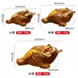 Tao Fuqi Lucky Golden Chan Boutique đồ trang trí thú cưng trà đổi màu có thể hỗ trợ trang trí bàn trà tại nhà khay trà trang trí bàn 