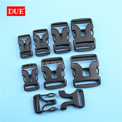 Black plastic buckle buckle thickened Y-shaped buckle luggage backpack buckle accessories non-slip school bag adjustment buckle