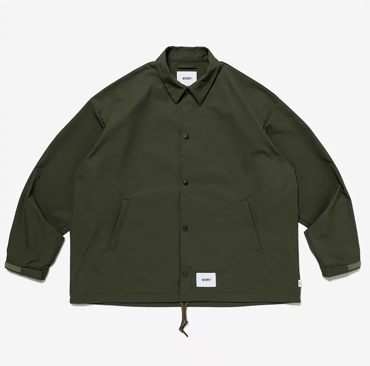 WTAPS CHIEF /JACKET / POLY. TWILL. SIGN-