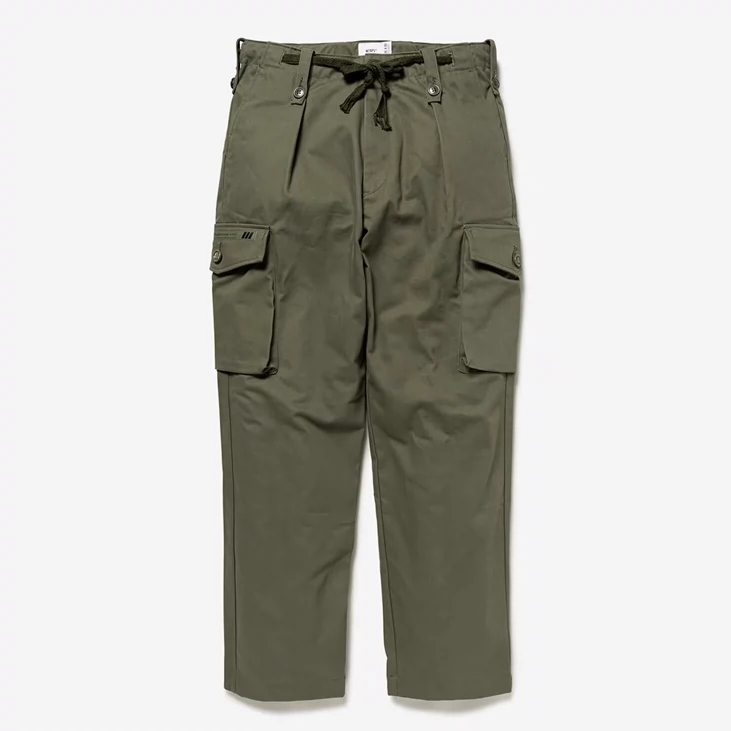 大D 代購WTAPS MILT2001/TROUSERS/COTTON.TWILL 23AW 工裝褲-Taobao