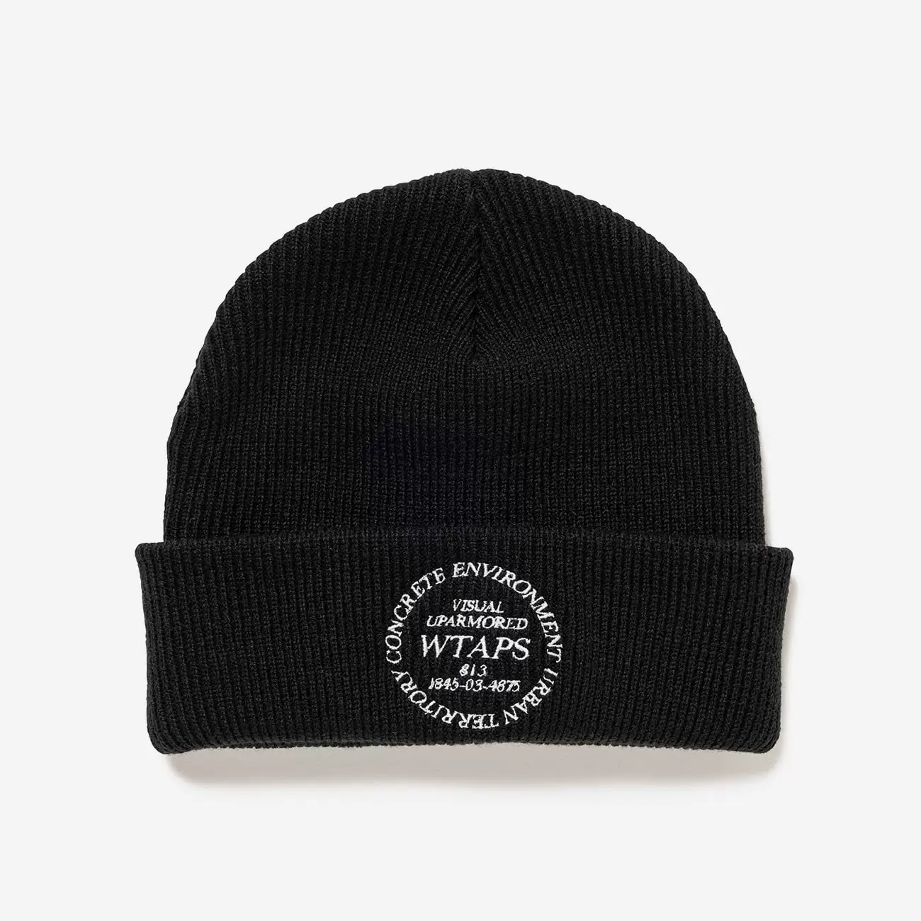 WTAPS 21AW BEANIE 02/ ACRYLIC BLACK ビーニー WTAPS BEANIE 02 BLACK | TODAY CLOTHING
