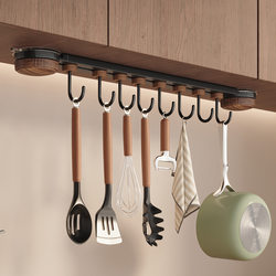 Suction cup kitchen hook without drilling, mid-century style multifunctional