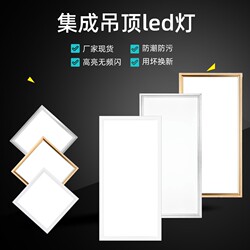 Panel Light Super Bright Kitchen Bathroom Led Flat Panel Light Embedded Led Integrated Ceiling Light 300X600