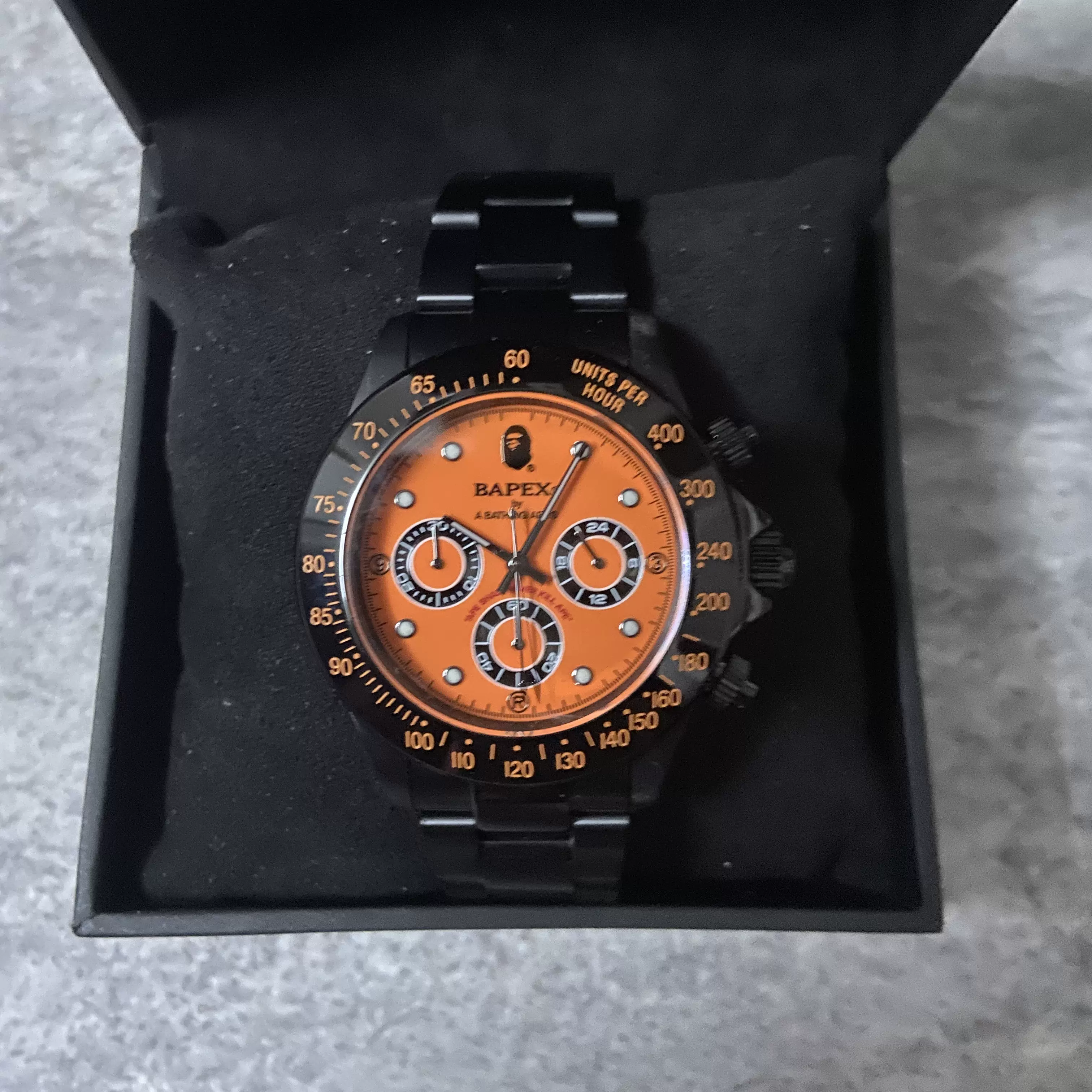 国内现货BAPE TYPE 3 BAPEX M 猿力士迪通拿腕表手表-Taobao