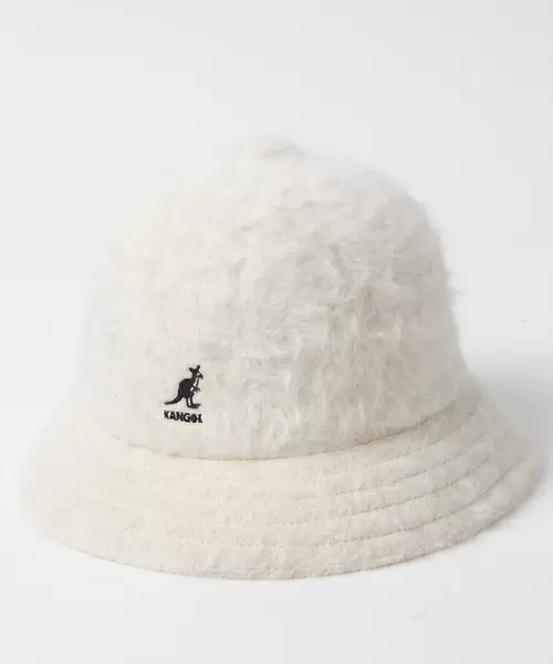 日本代购KANGOL WEGO Furgora Casual 袋鼠Logo男女款毛呢渔夫帽-Taobao