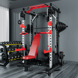 Smith Machine Gantry Fitness Home Small Bird Comprehensive Training Equipment Set Combination Smith Rack