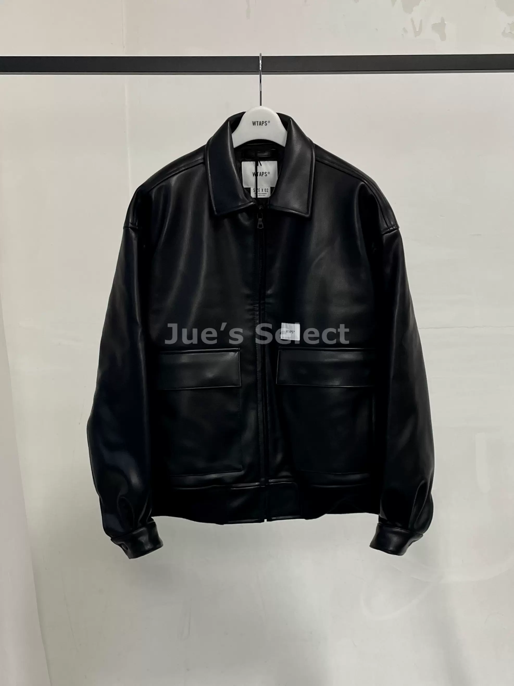 WTAPS JFW-02 / JACKET / SYNTHETIC WTAPS SYNTHETIC LEATHER JACKET 02(M)