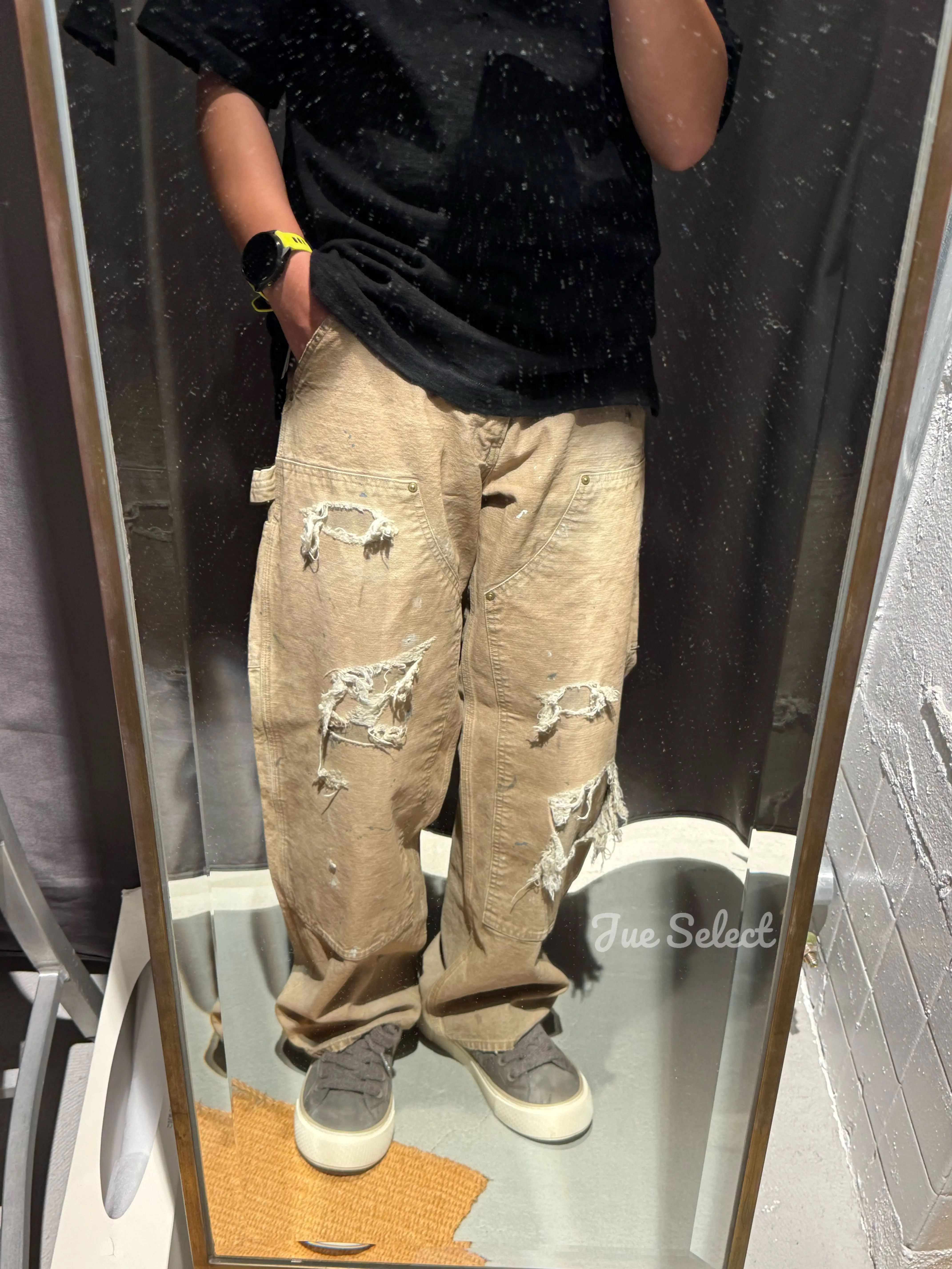 パンツ BEAMS BOWWOW/DUCKPAINTER PANTS HARDAGED 11243741776_C_2.jpg