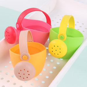 
Baby bath shower spray watering flowers in bathroom children infant toddler play toys transparent baby elephant sprinkling kettle men and women
