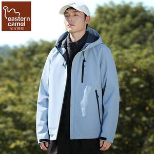 
Oriental Camel Outdoor Jacket Couple Jacket Spring and Autumn New High Quality Hooded Mountaineering Jacket for Men and Women