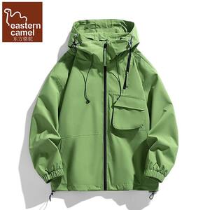 
Oriental Camel Bright Color Functional Wind Jacket Boys Outdoor Casual Handsome Work Jacket Multi-Pocket Jacket