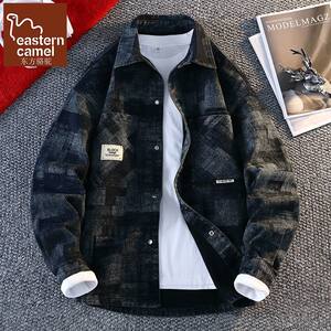 
Oriental Camel Denim Jacket Men's Trendy Brand Loose American Casual Jacket Teen Trendy Handsome Workwear Gown