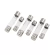 Ống cầu chì thủy tinh 5x20mm bộ sạc bật lửa thuốc lá xe hơi 1/2/5/10/15a đầu ghi an toàn 6*30 250