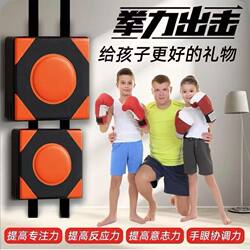 Wall-Mounted Boxing Target, Home Punching Bag for Stress Relief, Wall-Mounted Sandbag for Adults and Children, Boxing Training Equipment, Boxing Target