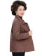 Romon's small mother's autumn and winter thin cotton jacket 50 years old 60 cotton jacket middle-aged and elderly women's winter down cotton jacket