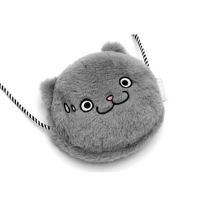 Catxman Zhou Baihao Cross Shoulder Bif Head Bag Cat Star Herbal Plush Cousin
