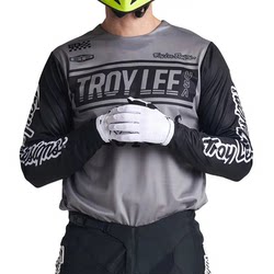 2025Tld Mountain Bike Cycling Clothing Downhill Clothing Long-Sleeved Men's Breathable Outdoor Equipment Off-Road Motorcycle Quick-Drying Clothing