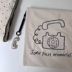 2025Gogo Glow Korean Niche Large-Capacity Self-Adhesive Laminated Photo Album Family Memory Album Polaroid