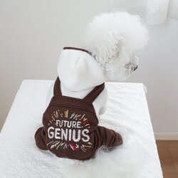 Petcircle Dog Clothes Pet Clothing Dog and Cat Apparel Hooded Genius Overalls