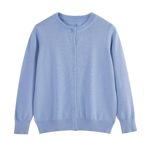 
2026 new style medium and large children's cardigan sweaters for men and women, stylish pure cotton children's spring knitted jackets, new thin styles for spring