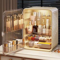 Cosmetic Storage Box Large Capacity Desktop Household Dust-Proof Storage Box Lipstick Skin Care Products Dressing Table Storage Shelf